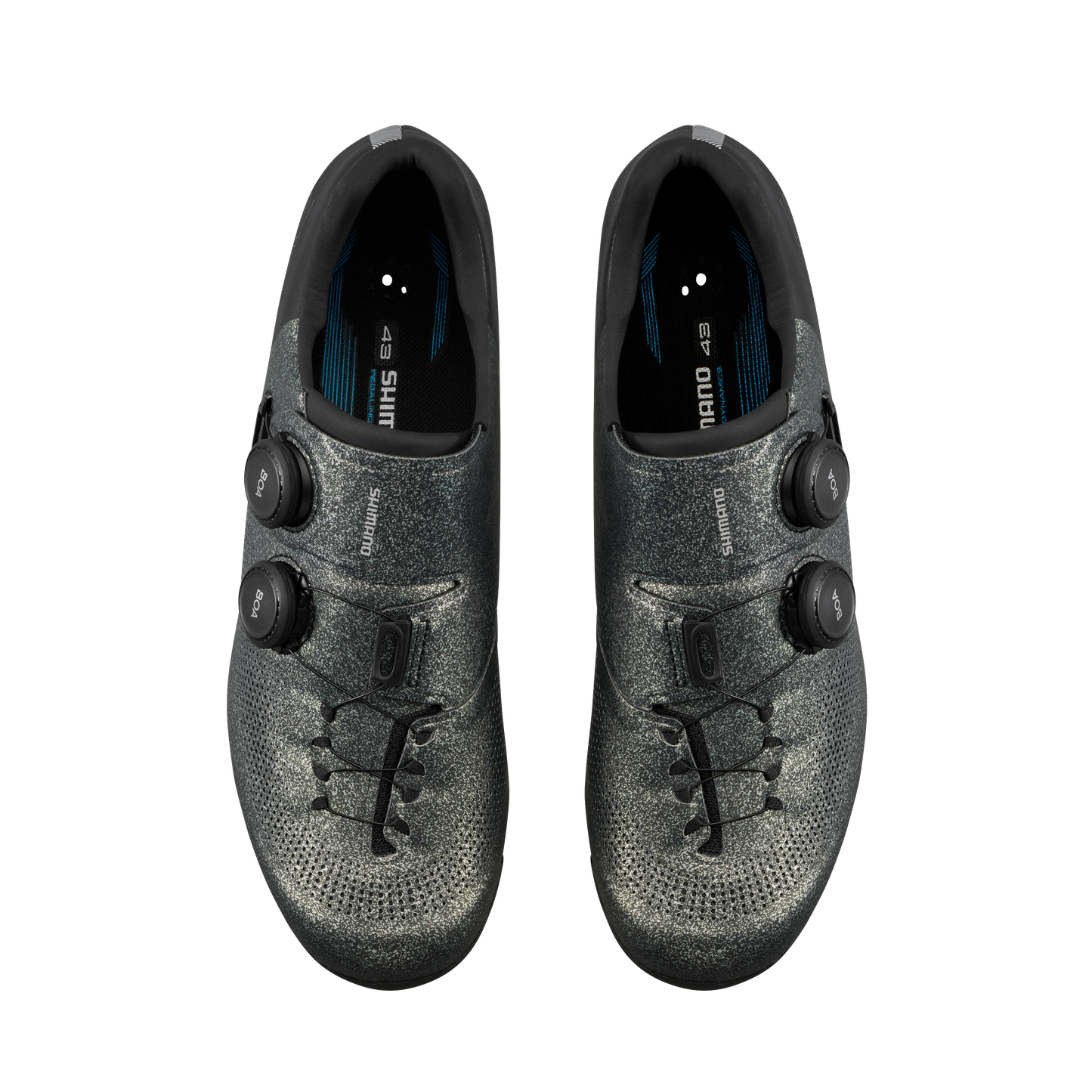 SHIMANO SH-RC703 ROAD SHOES-WIDE-GRAY SPLATTER (SPECIAL EDITION)