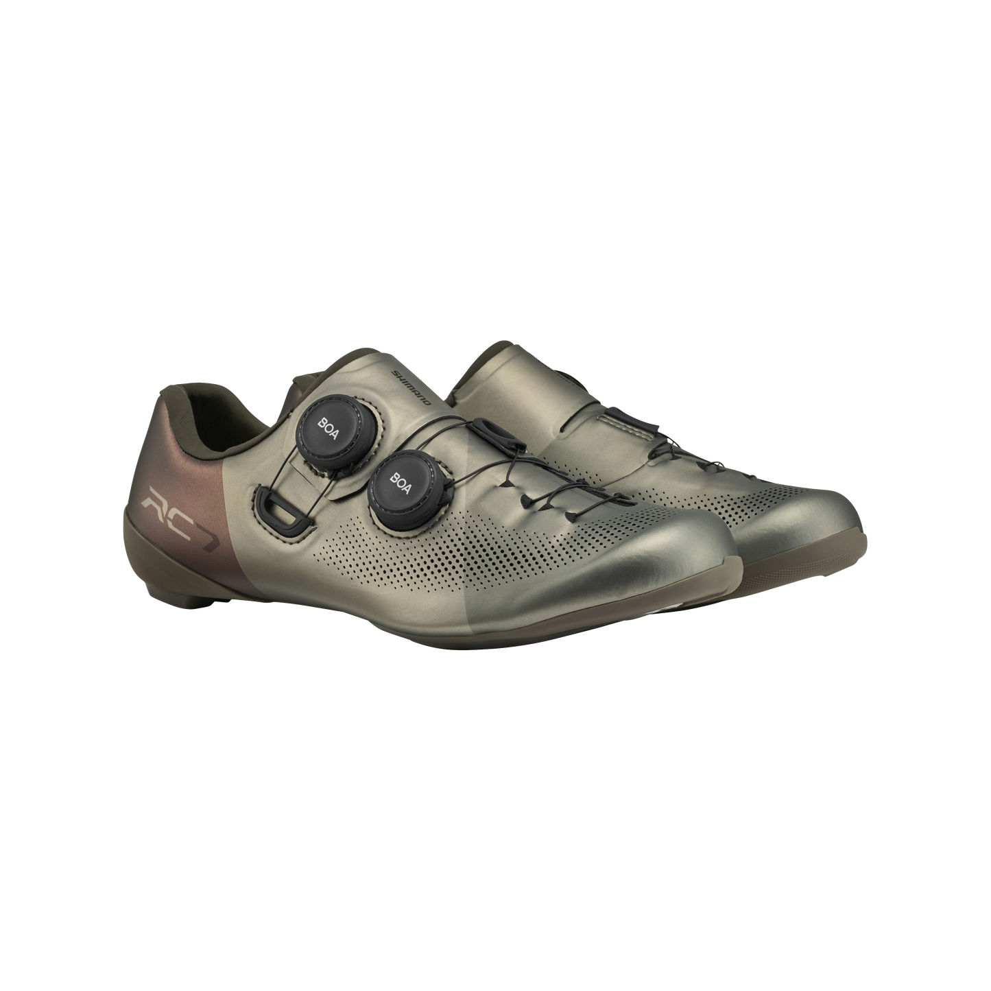 SHIMANO SH-RC703 Women's Road Shoes-Rose Champagne/ SHIMANO SH-RC703 ROAD SHOES-WOMEN-CHROME/ROSE