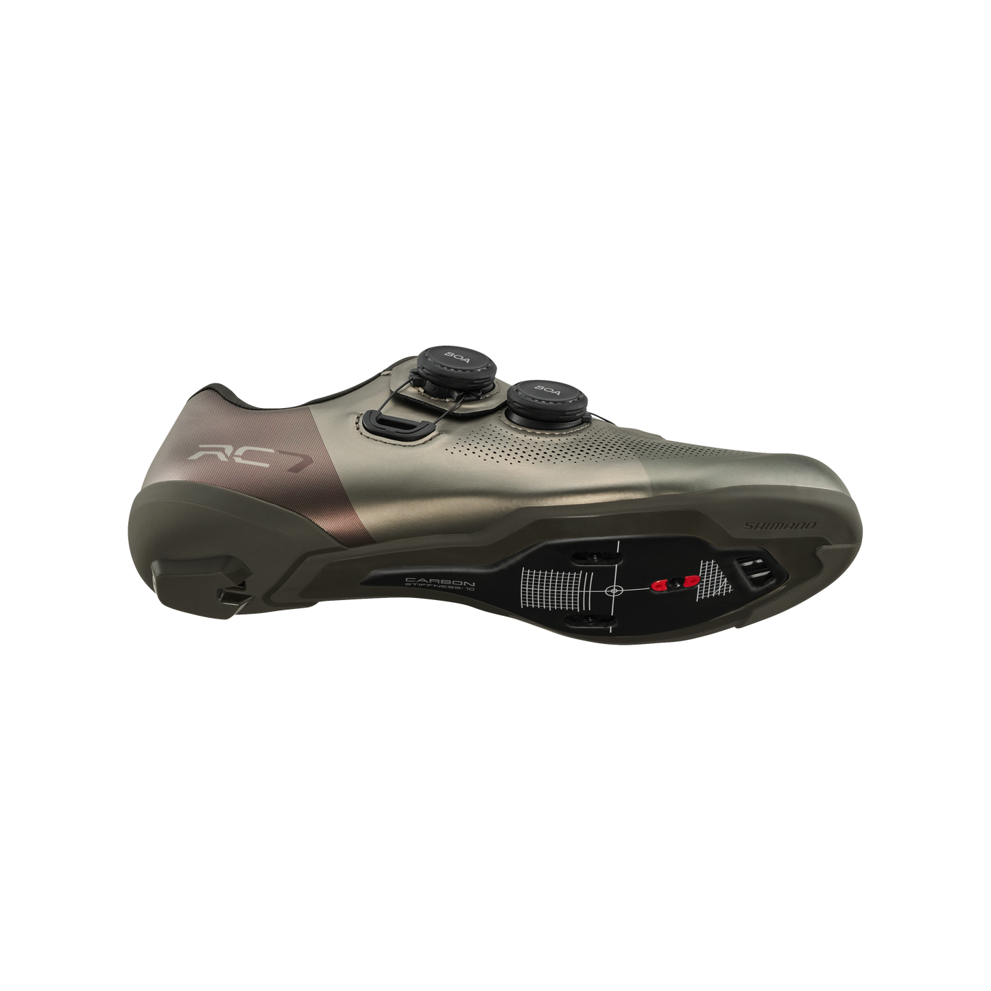 SHIMANO SH-RC703 Women's Road Shoes-Rose Champagne/ SHIMANO SH-RC703 ROAD SHOES-WOMEN-CHROME/ROSE