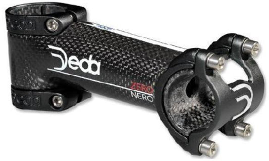 DEDA ZERONERO 31.7 CARBON STEM~WH~100MM-ZERONEROW100/DEDA ZERONERO 31.7 CARBON STEM~WH~100MM-ZERONEROW100