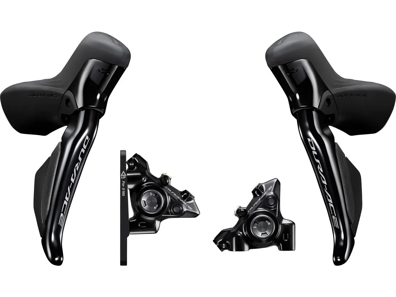 Shimano Dura Ace DI2 12-speed front/rear disc set-R9270 / Shimano Dura Ace DI2 Disc Brake Assembled Set-Front/Rear-R9270
