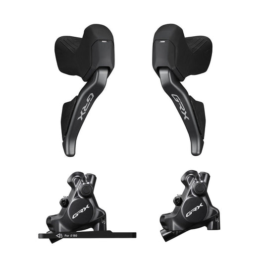 SHIMANO GRX 碟制套裝-樹脂碟制皮-ST-RX825 / SHIMANO GRX DISC BRAKE ASSEMBLED SET-ST-RX825