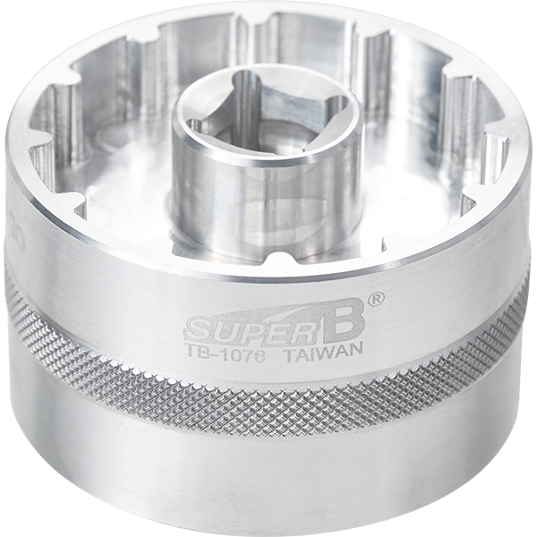 SUPER B 中心啤呤安裝及拆裝工具-TB-1076  (適用於 Chris King TheadFit T47/ TheadFit 30/ PF30, 12及16-notch BB)