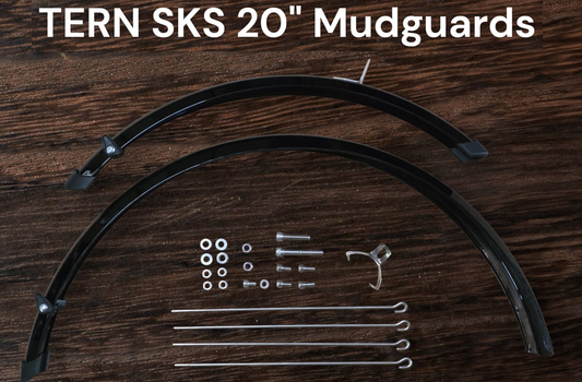 TERN SKS 20" 泥檔 Mudguards - 黑色 Black