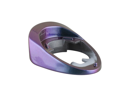 Trek 2021 Emonda SLR Painted Headset Cover-Amethyst/Onyx Carbon
