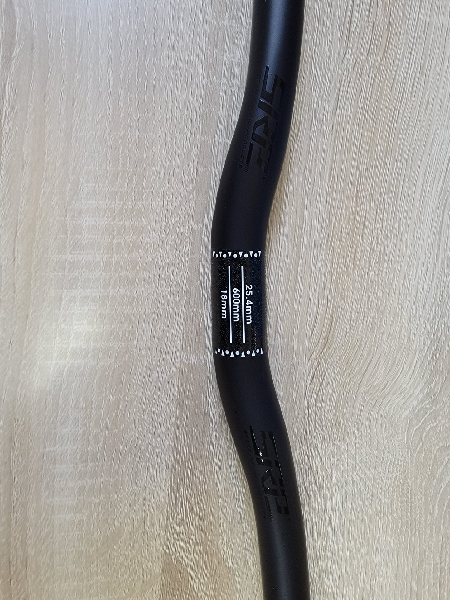 SRP TORAY T-700 CARBON matte black carbon fiber head-25.4 X 600 MM / SRP TORAY T-700 CARBON HANDLEBAR-25.4 X 600 MM