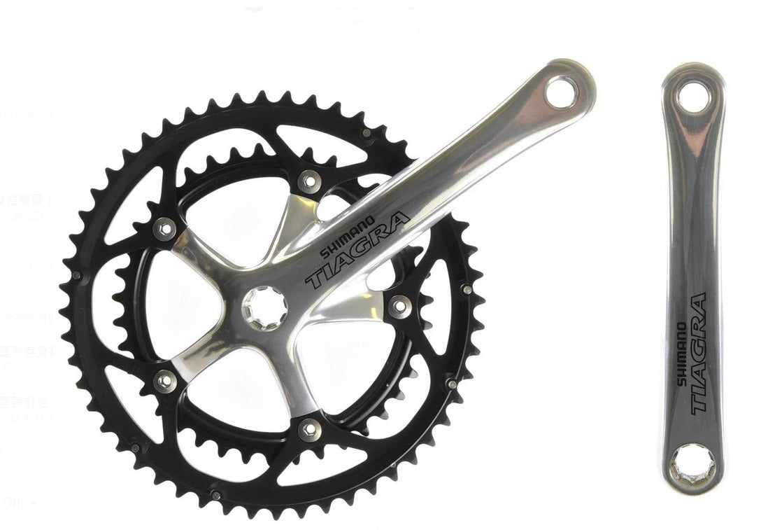 SHIMANO TIAGRA 鏈鉼-FC4401-50X39TX170MM-銀色(冇盒) / SHIMANO TIAGRA FRONT CHAINWHEEL-FC-4401-170MM50X39 (OEM)