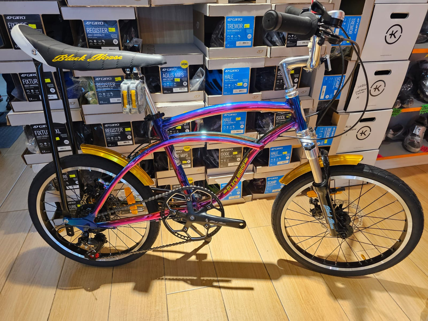 黑馬 BLACK HORSE 7波街車-普通版-20" / BLACK HORSE 7SPEED BIKE-NORMAL-20"