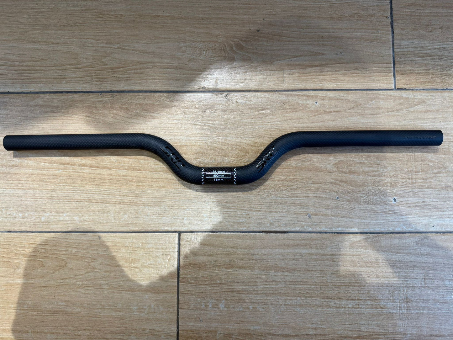 SRP TORAY T-700 CARBON matte black carbon fiber head-25.4 X 600 MM / SRP TORAY T-700 CARBON HANDLEBAR-25.4 X 600 MM