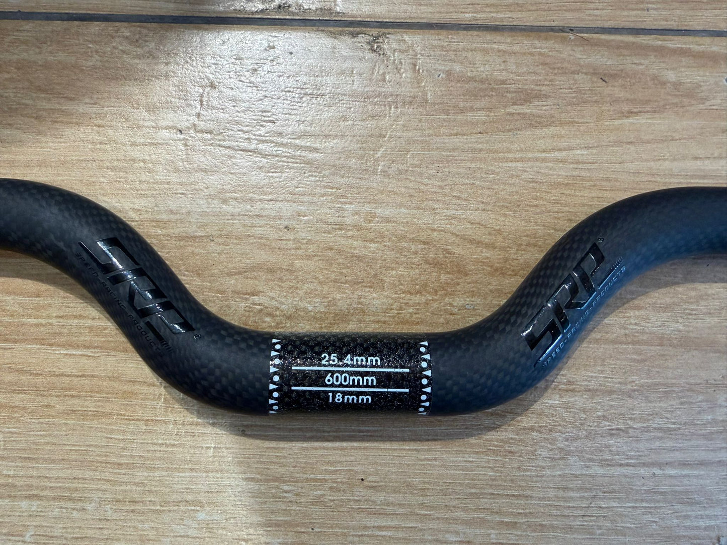 SRP TORAY T-700 CARBON matte black carbon fiber head-25.4 X 600 MM / SRP TORAY T-700 CARBON HANDLEBAR-25.4 X 600 MM