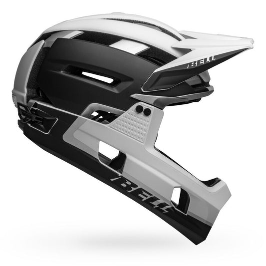 BELL SUPER AIR R MIPS helmet-FASTHOUSE matte black and white