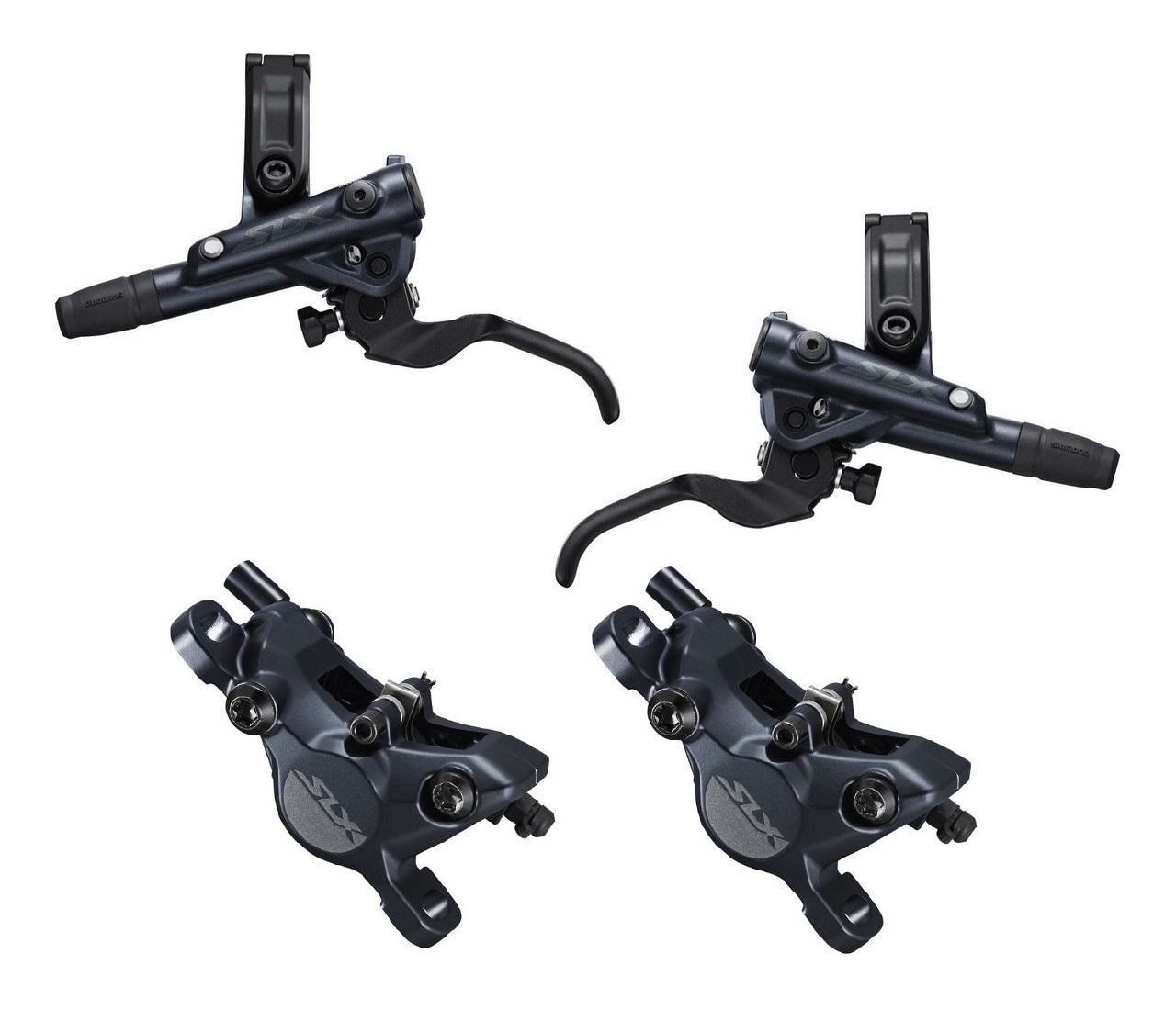 SHIMANO SLX 碟掣套裝-樹脂碟制皮 M7100/SHIMANO SLX DISC BRAKE SET M7100