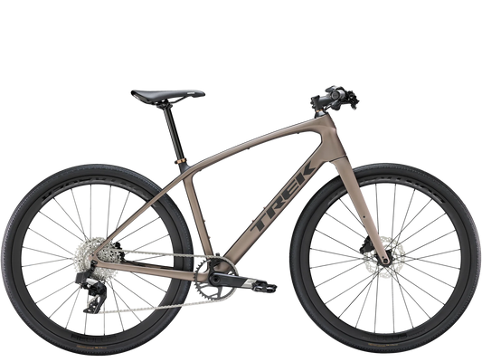 Trek FX Sport SL 6 碳纖維公路成車-Matte Bronze Age/Deep Smoke