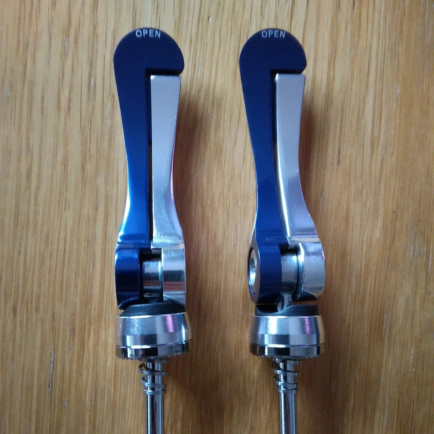 *CRANK BROTHERS COBALT 前轆快拆~藍色-79751 / *CRANK BROTHERS COBALT FRONT QUICK RELEASE~BL79751