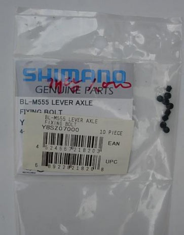 SHIMANO BL-M555 波手軸螺絲 / SHIMANO BL-M555 LEVER AXLE FIXING BOLT #8SZ 0700