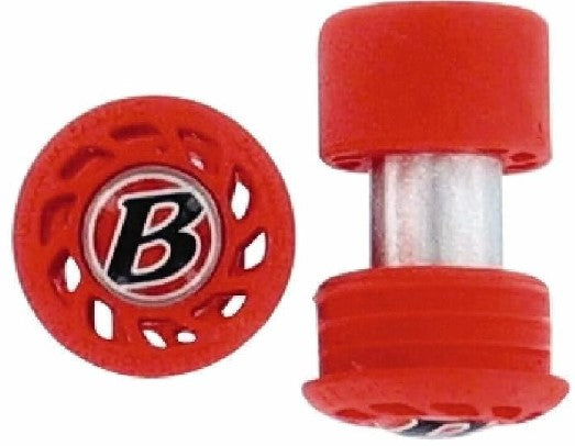 BONTRAGER BZZZKILL aluminum alloy hand plug-red/BONTRAGER BZZZKILL ALUMINUM ROAD BAREND PLUS~RED