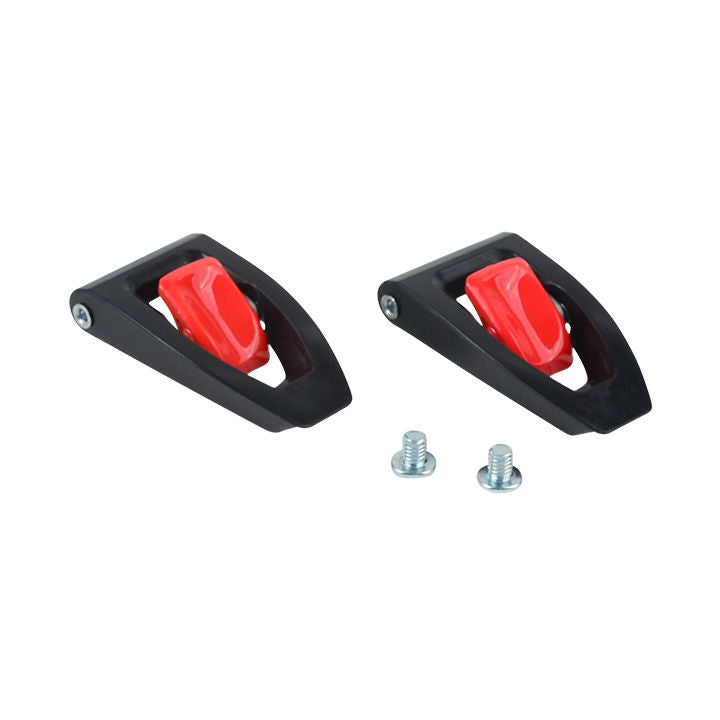 Bontrager 鞋扣 - 黑/紅 / Bontrager SHOEPT BNT BUCKLE KIT - BK/RD
