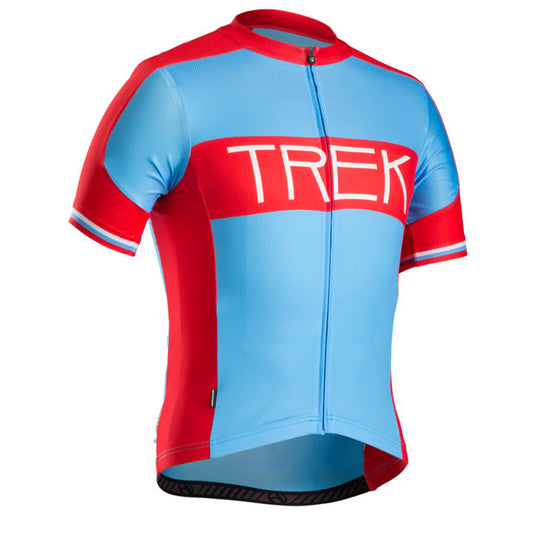 Bontrager  RL TREK  短袖單車衫~藍/紅色 / Bontrager RL TREK VINTAGE BLUE/RED JERSEY