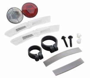 Cateye 反光牌套裝 一套四件~RR165/550NBP2 / Cateye REFLECTOR KIT~RR165/550NBP2