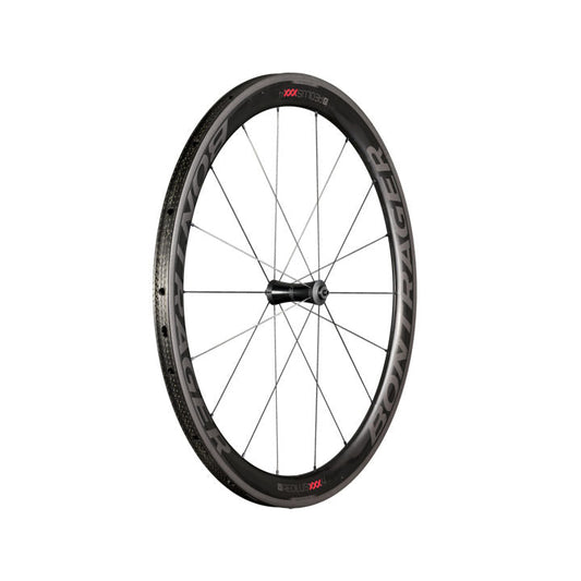 BONTRAGER AEOLUS XXX 4 TUBULAR WHEEL, black-red/ BONTRAGER AEOLUS XXX 4 TUBULAR WHEEL, BK/RD