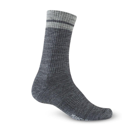 GIRO WINTER MERINO WOOL SOCK-CHAR/GRY-M/ GIRO WINTER MERINO WOOL SOCK-CHAR/GRY-M