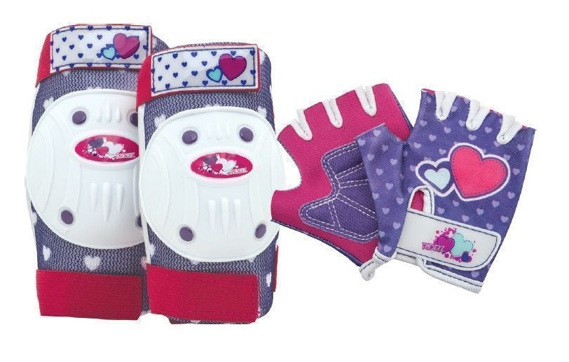BELL Kids Pad Set CPMR Children's Gloves with Sheath Street Shred
