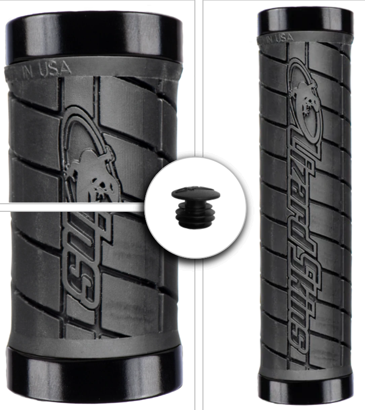 Lizard Skins LOGO 爬山車手筒連鎖碼/ Lizard Skins LOGO LOCK ON BONUS PACK