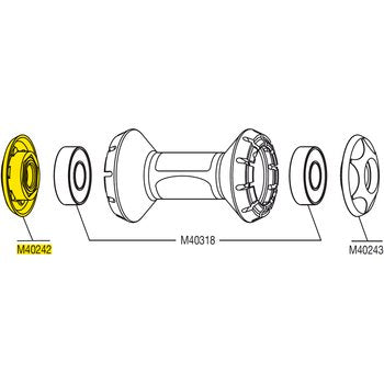 MAVIC ELLIPSE 輪組花鼓防塵蓋 / MAVIC HUB DUST CAP FOR ELLIPSE WHELSET