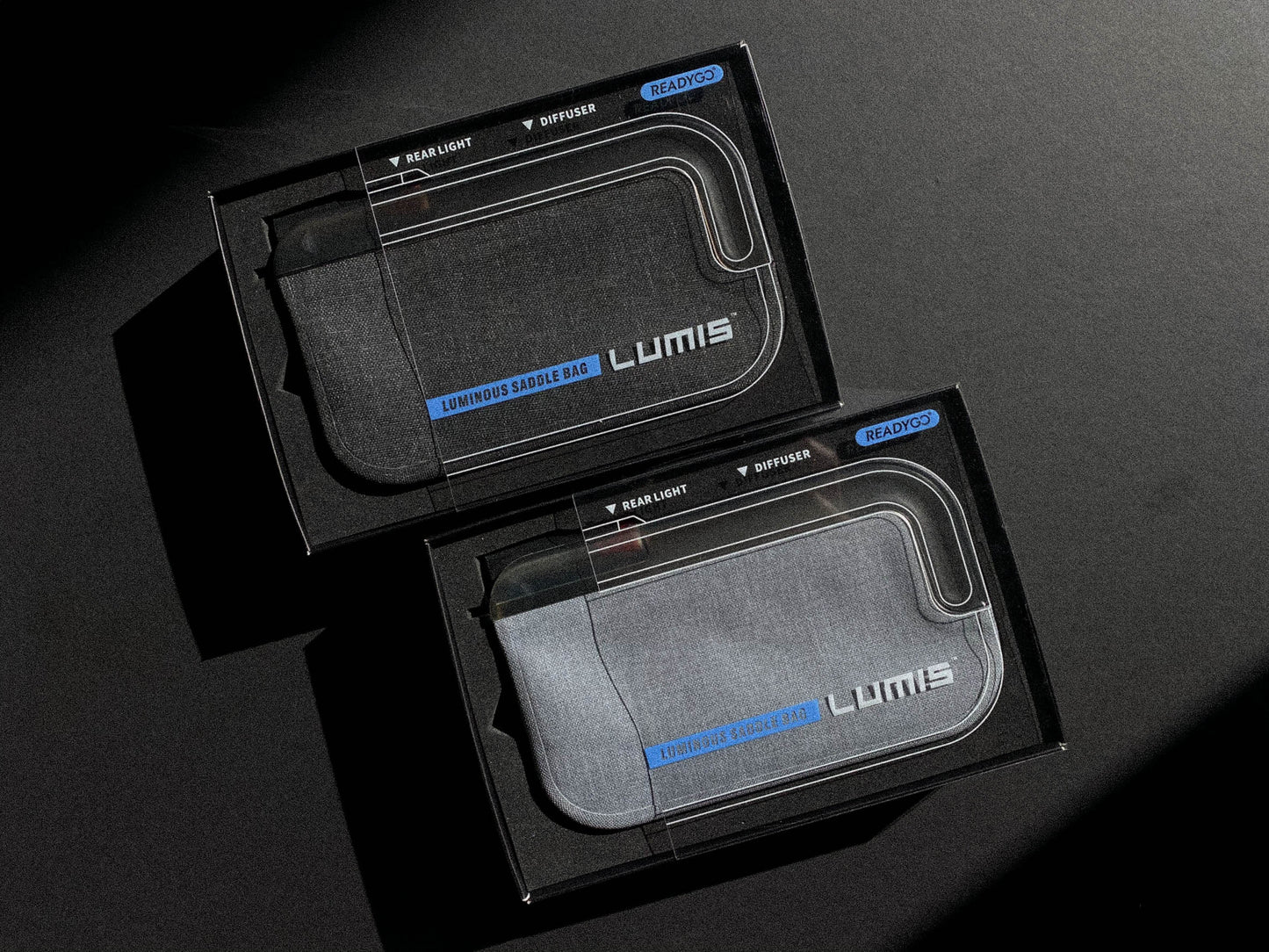 Ready Go LUMIS 單車尾袋連尾燈 / Ready Go LUMIS Saddle Bag With Red Light Set
