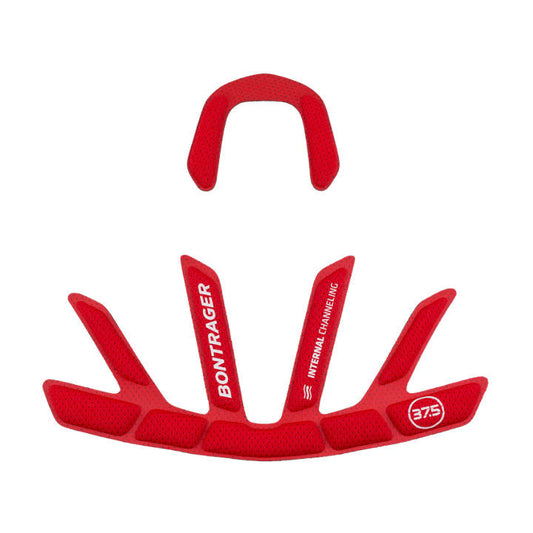 BONTRAGER VELOCIS MIP Helmet Pad - Red / BONTRAGER HELMET PART VELOCIS MIPS PAD - RED