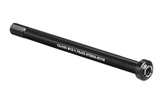 Bontrager SKEWER THRU 12 X 165MM AXLE LENGTH BLACK REAR