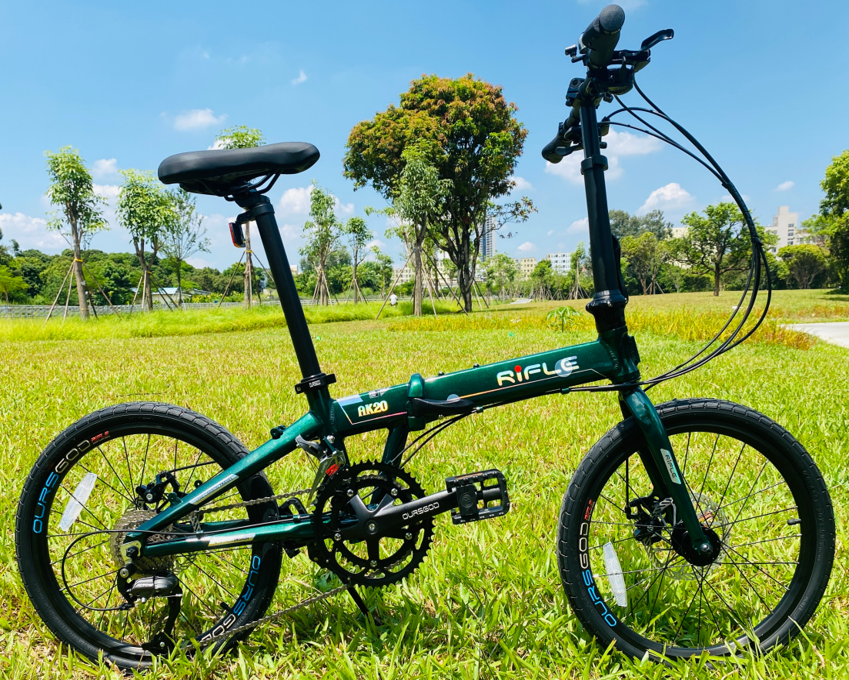 RIFLE AK20 20-inch 18-speed aluminum alloy disc folding bike-20" / RIFLE AK20 18 SPEED ALLOY DISC BRAKE FOLDING BIKE-20"