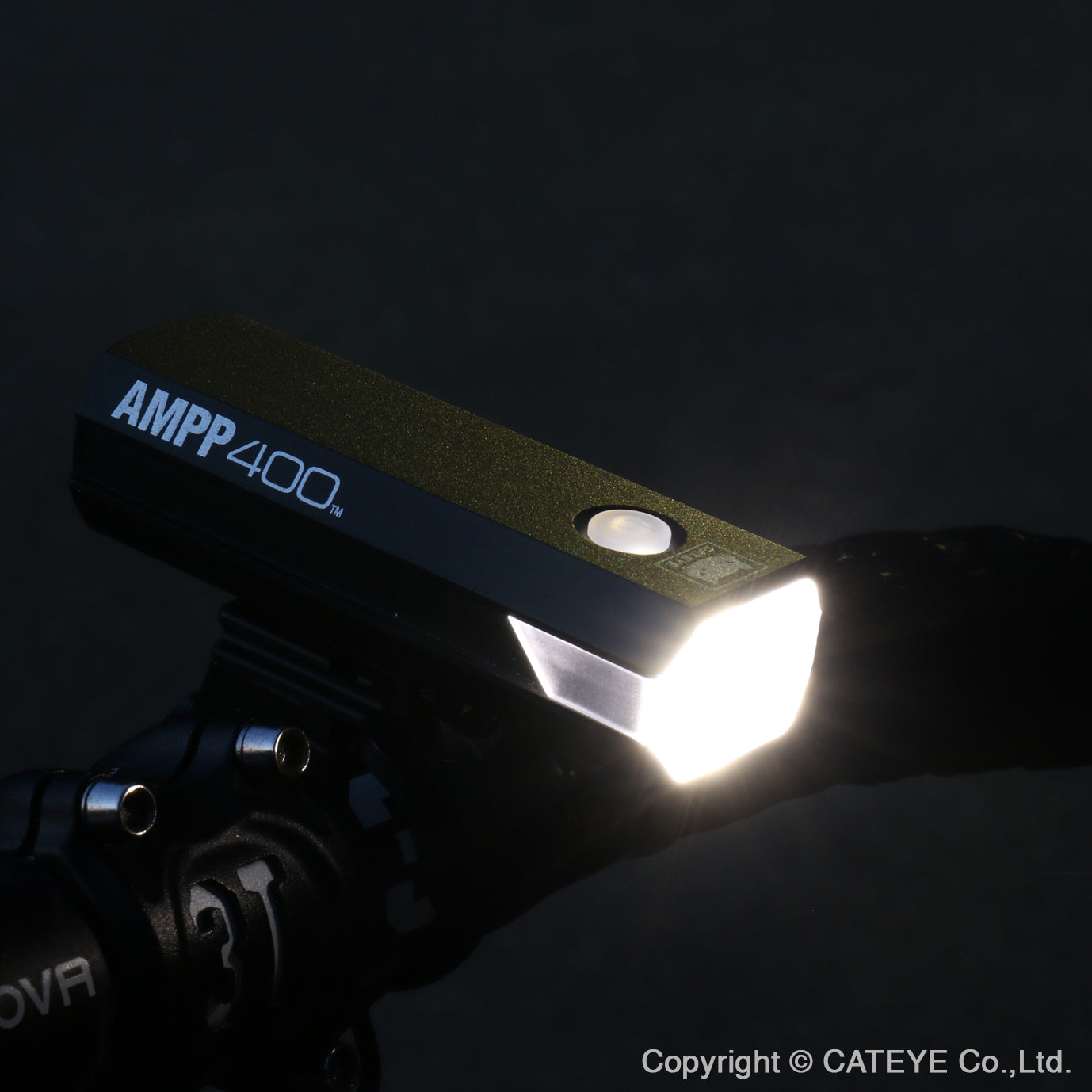Cateye USB 叉電前燈~AMPP400~HL-EL084RC / Cateye USB RECHARGEABLE LIGHT~AMPP400~HL-EL084RC