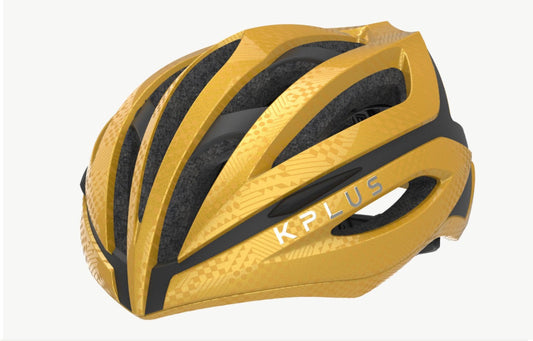 陳列品｜KPLUS Surevo 公路單車頭盔｜黃色