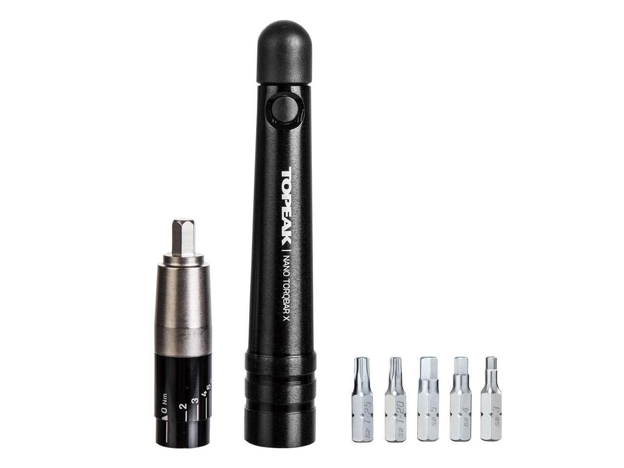 TOPEAK NANO TORQBAR X Torque wrench with socket-2NM-6NM / TOPEAK NANO TORQBAR