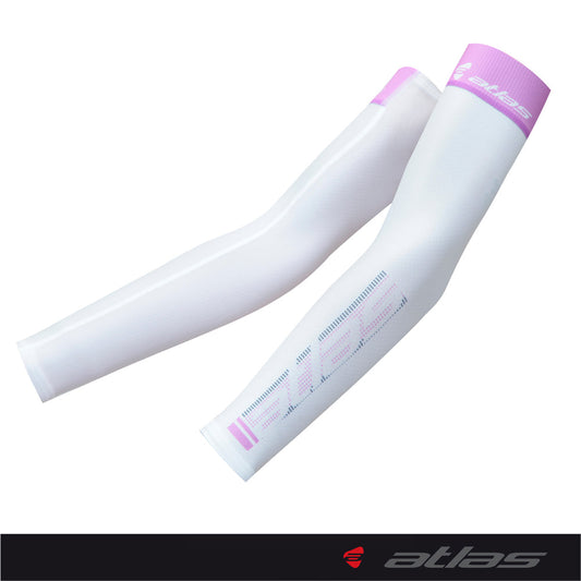 ATLAS 防曬袖套HJ-209,白紫/ ATLAS ARM WARMERS,HJ-209,WH/PK