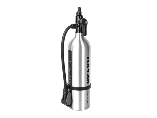 Topeak Tubibooster X 真空呔充填套件連壓縮氣咀 / Topeak Tubibooster X Charging Kit+Co2 Inflator Head, TUB-BSTX
